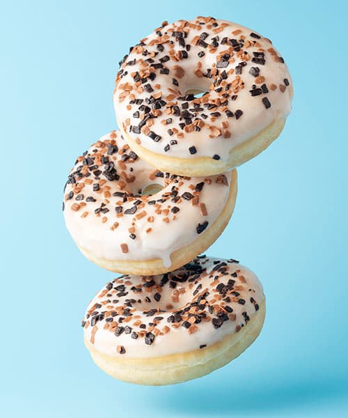 Imagen platillo Paquete de 3 donas Glaseadas